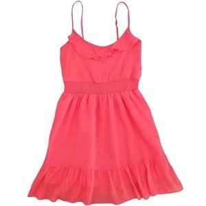 Gauzy Ruffle Smocked Dress
